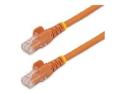 Startech 100ft CAT6 Ethernet Cable, 10 Gigabit Snagless RJ45 650MHz 100W PoE Patch Cord, CAT 6 10GbE UTP Network Cable w/Strain Relief, Orange, Wiring is UL Certified/TIA