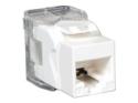 Eaton Tripp Lite Series Cat6 / Cat5e Keystone Jack, 180-Degree Toolless