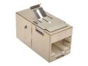 Eaton Tripp Lite Series Cat6 Straight Through Modular Shielded In-line Snap-in Coupler (RJ45 F/F), TAA