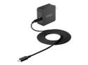 StarTech USB C Wall Charger, USB C Laptop Charger 60W PD, 6ft/2m Cable, Universal Compact Type C Power Adapter, Dell XPS, Lenovo X1 Carbon, HP EliteBook, MacBook, USB IF/ETL Certified