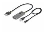 StarTech HDMI to DisplayPort Adapter, 8K 60Hz, Active Video Converter