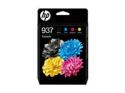HP 937 - 4-pack - svart, cyan, magenta, gul