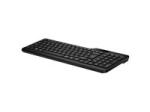 HP 475 - clavier - bi-mode, multi-dispositifs, compact, disposition en 2 zones, déplacement des touches surbaissé, 12 boutons programmables