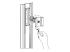 Ergotron - Asennuskomponentti (track mount bracket kit) malleihin litteä paneeli - Vasen kulma