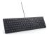 Dell Pro Silent Wired Collaboration Keyboard KB525C - Vasen kulma