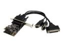 Startech 2S1P PCI Express Serial Parallel Combo Card with Breakout Cable