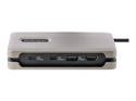 Startech USB-C Multiport Adapter, 4K 60Hz HDMI 2.0b, HDR, USB 3.2 Gen 2 10Gbps Hub (2xUSB-C, 1xUSB-A), 100W PD Pass-Through, Mini Travel Dock, 12"/30cm Cable, Laptop Docking Station