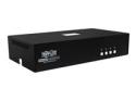 Tripp Lite Secure KVM Switch, 4-Port, Dual Head, DVI to DVI, NIAP PP4.0, Audio, TAA