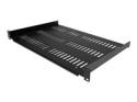 Startech 1U Vented Server Rack Cabinet Shelf, 12in Deep Fixed Cantilever Tray, Rackmount Shelf for 19" AV/Data/Network Equipment Enclosure w/ Cage Nuts & Screws, 55lbs Weight Capacity