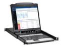 Eaton Tripp Lite Series NetDirector 16-Port 1U Rack-Mount Console IP KVM Switch with 19 in. LCD, German Keyboard