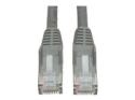 Eaton Tripp Lite Series Cat6 Gigabit Snagless Molded (UTP) Ethernet Cable (RJ45 M/M), PoE, Gray, 10 ft. (3.05 m)
