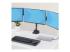 3MP2AG-MONITOR-ARM - Startech Triple Monitor Desk Mount For Up To Three 27in Screens, VESA 75x75/100x100, Tool-Less Arm Adjustments, C-Clamp/Grommet Mount, Spring-Assisted Arms - Right-angle