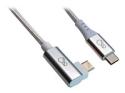 Ochno - USB-kabel - USB-C (hane) till USB-C (hane) vinklad