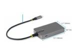 StarTech Hub - 4 x USB 3.2 Gen 1 + 1 x USB-C + 1 x USB-C 3.2 Gen 1
