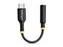 Startech USB-C Audio Adapter to 3.5mm TRRS Jack, Headphone Aux Dongle