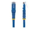 Startech 15ft CAT6 Ethernet Cable, 10 Gigabit Molded RJ45 650MHz 100W PoE Patch Cord, CAT 6 10GbE UTP Network Cable with Strain Relief, Blue, Wiring is UL Certified/TIA
