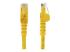 N6PATC50CMYL - StarTech.com 50cm CAT6 Ethernet Cable, 10 Gigabit Snagless RJ45 650MHz 100W PoE Patch Cord, CAT 6 10GbE UTP Network Cable w/Strain Relief, Yellow, Wiring is UL Certified/TIA - Framsidan