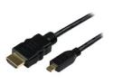 Startech 2m High Speed HDMI Cable with Ethernet HDMI to HDMI Micro