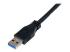 StarTech 1m 3 ft Certified SuperSpeed USB 3.0 A to Micro B Cable Cord - Close up