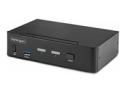 Startech 2-Port DisplayPort KVM Switch, 8K 60Hz / 4K 144Hz, Single Display, DP 1.4, 2x USB 3.0 Ports, 4x USB 2.0 HID Ports, Push-Button & Hotkey Switching, TAA Compliant