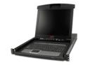 APC LCD Console - KVM console with KVM switch