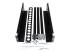 Startech 2U Universal Rack Mount Rails - Front