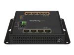 StarTech Industrial 8 Port Gigabit PoE Switch, 4 x PoE+ 30W, Power Over Ethernet, Hardened GbE Layer/L2 Managed Switch, Rugged High Power Gigabit Network Switch IP-30/-40C to +75C
