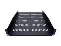 Startech 1U Server Rack Shelf, 2U 22in Universal Fixed Vented Network Rack Shelf/Cantilever Tray for 19" AV/Data/Network Equipment Enclosure w/Cage Nuts & Screws, 50lbs Weight Cap.