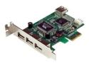 Startech 4 Port PCI Express Low Profile High Speed USB Card