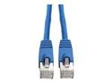 Eaton Tripp Lite Series Cat6a 10G Snagless Shielded STP Ethernet Cable (RJ45 M/M), PoE, Blue, 20 ft. (6.09 m)