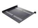Startech 1U Vented Server Rack Cabinet Shelf, 16in Deep Fixed Cantilever Tray, Rackmount Shelf for 19" AV/Data/Network Equipment Enclosure w/ Cage Nuts & Screws, 44lbs Weight Capacity