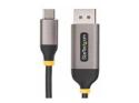 StarTech 10ft (3m) USB-C to DisplayPort Adapter Cable, 8K 60Hz