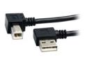 StarTech 3 ft / 91cm A Right Angle to B Right Angle USB Cable