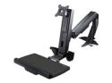 StarTech.com Support de bureau debout pour écran, clavier et souris (ARMSTSCP1) kit de montage