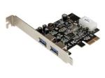 StarTech 2 Port PCI Express (PCIe) SuperSpeed USB 3.0 Card Adapter with UASP