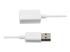 StarTech.com 1m White USB 2.0 Extension Cable Cord - Flera vinklar