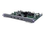 Hewlett Packard Enterprise HPE - Expansion module + 4 x XFP