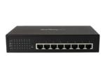 StarTech 8 Port Unmanaged Industrial Gigabit Power over Ethernet Switch