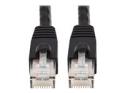 Eaton Tripp Lite Series Cat6a 10G Snagless UTP Ethernet Cable (RJ45 M/M), Black, 25 ft. (7.62 m)