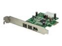 Startech 3 Port 2b 1a 1394 PCI Express FireWire Card Adapter