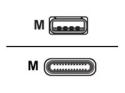 Huddly - USB cable - USB Type A (M) to USB-C (M)