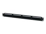StarTech 24 Port 1U Rackmount Cat 6 110 Patch Panel