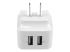 USB2PACWH - Startech Dual Port USB Wall Charger 17W/3.4A - Back