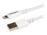 StarTech 3m (10ft) Long White Apple® 8-pin Lightning Connector to USB Cable for iPhone / iPod / iPad