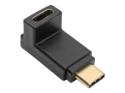 Eaton Tripp Lite Series USB C to USB Type C Adapter Converter Right Angle M/F 10Gbps 3A