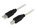 DELTACO - USB-kabel - USB (hane) till USB typ B (hane)