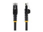 StarTech 100ft CAT6 Ethernet Cable, 10 Gigabit Snagless RJ45 650MHz 100W PoE Patch Cord, CAT 6 10GbE UTP Network Cable w/Strain Relief, Black, Wiring is UL Certified/TIA