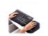 Fellowes PlushTouch tapis de souris avec repose-poignets - Angle droit