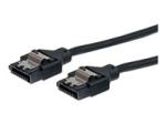 StarTech 12in Latching Round SATA Cable