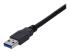StarTech.com 1m Black SuperSpeed USB 3.0 Extension Cable A to A - Närbild